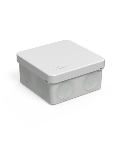 Коробка распред. 60-0210м двухкомп. безгалогенная (HF) 80х80х40 (8шт/уп) Промрукав (60-0210м) в Иваново Распределительные коробки Pintop.ru