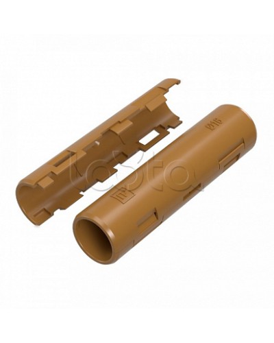 Муфта разборная d16 мм бук (100шт/1200шт уп/кор) Промрукав (PR13.0421) в Иваново Повороты, муфты, тройники Pintop.ru