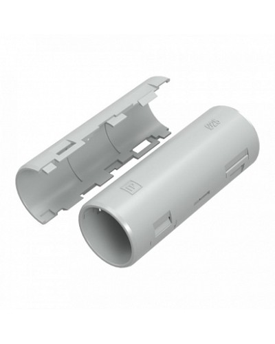 Муфта разборная d25 мм атмосферостойкая серая (5шт/300шт уп/кор) Промрукав (PR13.0431) в Иваново Повороты, муфты, тройники Pintop.ru