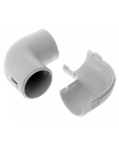 Соединитель угловой разборный д25 (5шт/300шт уп/кор) Промрукав (PR.07525м) в Иваново Повороты, муфты, тройники Pintop.ru