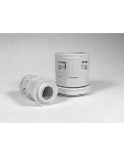 Муфта вводная для гофрированных труб серая ВМ-ГТ-20 Промрукав (PR08.3269) в Иваново Повороты, муфты, тройники Pintop.ru