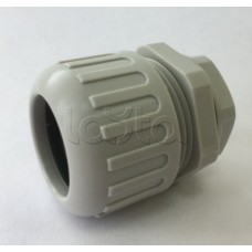 Муфта вводная усиленная (IP68) для гофрированных труб серая ВМУ-ГТ-16 (М16) Промрукав (PR08.3753)