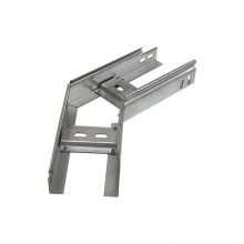 Угол горизонтальный 45 градусов лестничный 400х150 (1,2 мм) Промрукав (PR08.5264)