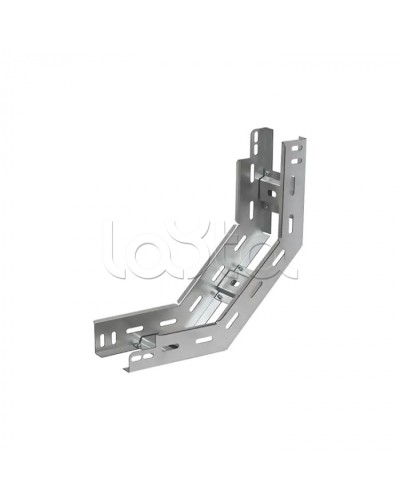 Угол вертикальный внутренний 90 градусов лестничный 400х150 (1,2 мм) Промрукав (PR08.5343) в Иваново Аксессуары для лотков Pintop.ru