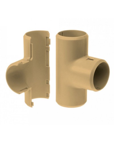 Тройник разборный сосна д25 (1шт/200шт уп/кор) Промрукав (PR13.0253) в Иваново Повороты, муфты, тройники Pintop.ru