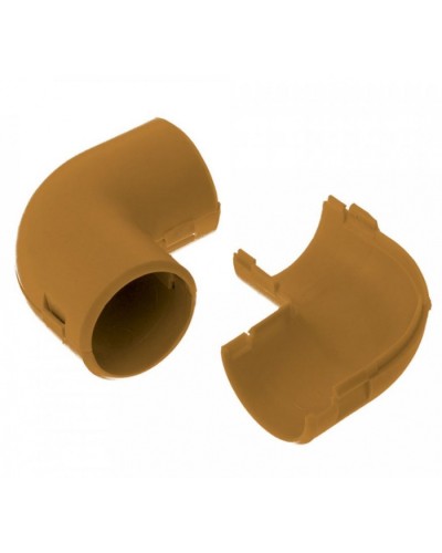 Соединитель угловой разборный бук д25 (30шт/480шт уп/кор) Промрукав (PR13.0285) в Иваново Повороты, муфты, тройники Pintop.ru