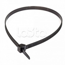 Стяжки нейлоновые 7,6*500 (ч) (100 шт/уп) Промрукав (PR08.3084)