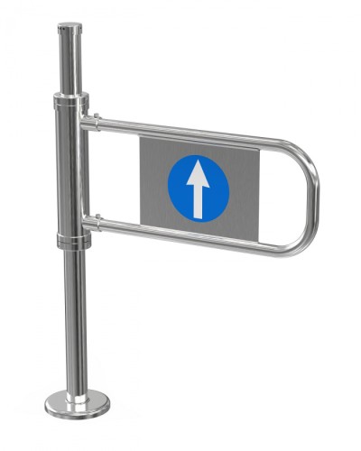 Калитка Ростов-Дон К21 лв ХРОМ (без дуги) Ростов-Дон в Иваново Калитки Pintop.ru