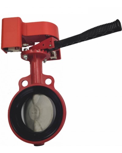 Затвордисковый с ручным приводом с контролем положения УКПЗА Спецавтоматика 3т100/1,6(Р)-Ф.УЗ.1-АК-100v4 в Иваново Затворы дисковые Pintop.ru