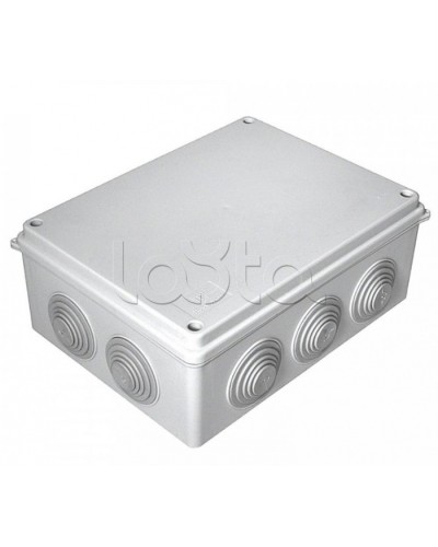 Коробка распределительная для о/п безгалогенная (HF) атмосферостойкая 200х150х75 б/г (16шт/кор) Промрукав (40-03215) в Иваново Распределительные коробки Pintop.ru