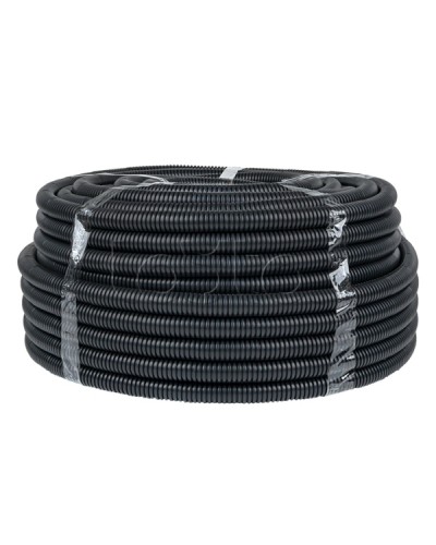 Труба гофр. негорючая безгалогеновая FRHF с протяжкой d25 мм (75 м) черная EKF-Plast (FRHF-25) в Иваново Труба гофрированная Pintop.ru