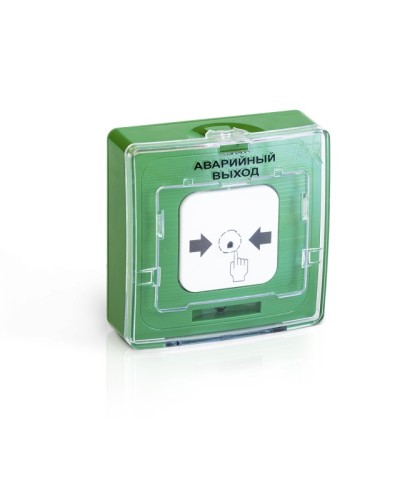 Устройство дистанционного пуска адресное Рубеж УДП 513-11 Аварийный выход (зеленый) прот. R3 в Иваново Адресная система пожарной сигнализации РУБЕЖ Pintop.ru
