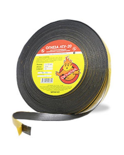 Лента термоуплотнительная ОгнезаОГНЕЗА-ЛТУ 1,5*20 мм., рулон 35 пог.м. в Иваново Дополнительное оборудование пожаротушения Pintop.ru