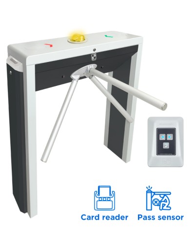 CARDDEX Комплект тумбового турникета со встроенным картоприемником STL-03KEC в Иваново Турникеты Pintop.ru