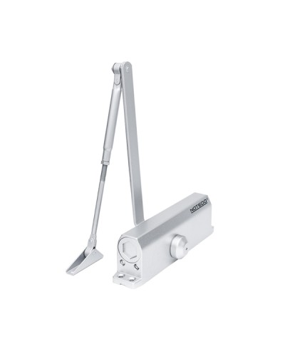 Доводчик NOTEDO DC-110 DA EN3-4, с задержкой закрывания, с рычажной тягой, (бронза) (RAL7013) в Иваново Доводчики Pintop.ru