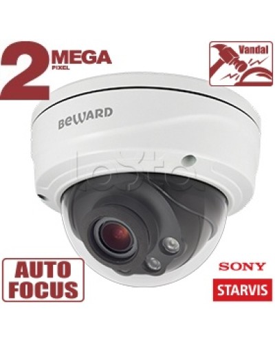 IP-камера видеонаблюдения купольная Beward SV2010DVZ в Иваново IP-камеры Pintop.ru