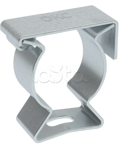 Держатель с крышкой D16, оцинкованная сталь DKC (6044-A16) в Иваново Держатели, клипсы, скобы Pintop.ru