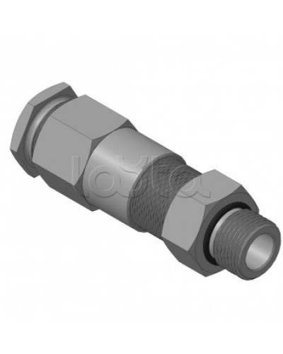 Кабельный ввод для бронированного кабеля с двойным уплотнением резьбой G1/2, внешним диаметром кабеля D=11-15 мм и проходным диаметром кабеля d=6-10 мм Спектрон КВБ-15/10-2У-М-G1/2 в Иваново Аксессуары для кабель-канала Pintop.ru