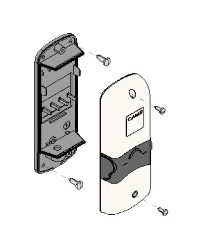 Корпус приемника DTA01 DTA02 DBS01 DBS02 Came 119RIR256 в Иваново Запчасти для шлагбаумов и автоматики Pintop.ru