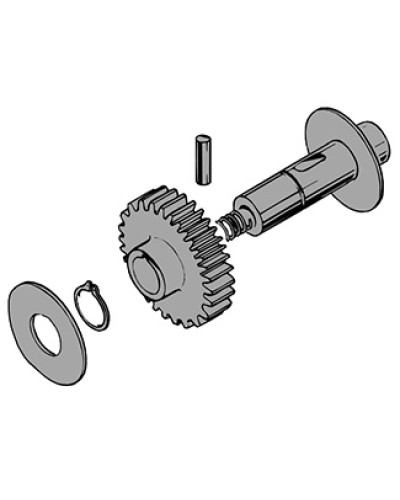 Вал в сборе C100 Came 119RIC011 в Иваново Запчасти для шлагбаумов и автоматики Pintop.ru