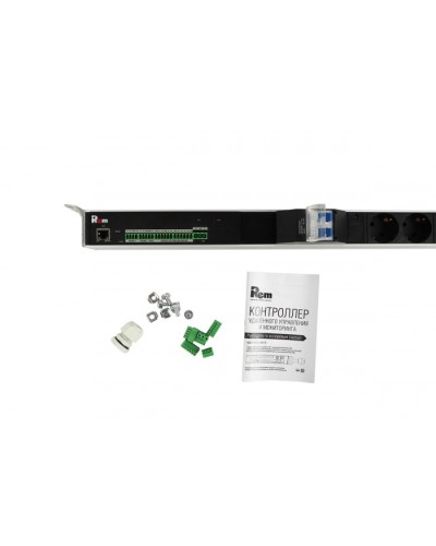 Блок силовых розеток с контроллером REM R-MC1-32-4x2S-2x3C13-2x2C19-A-1820-K в Иваново Блоки розеток Pintop.ru