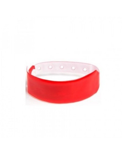 Браслет IronLogic IL-25MR, одноразовый, мягкий ПВХ (красный) в Иваново Оптовые идентификаторы Pintop.ru