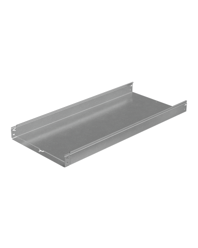 Лоток неперфорированный 80х500х1,0 L3000 мм Быстрый монтаж ПЛЮС КМ-Профиль (LNplus80-500-1.0-3000) в Иваново Кабельные лотки Pintop.ru