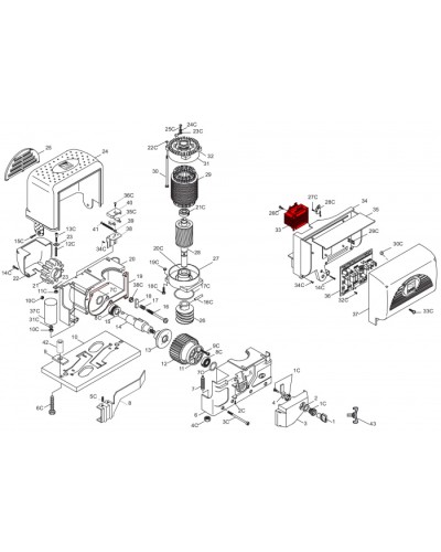 Конденсатор 9 мкФ с гибкими выводами Came 119RIR304 в Иваново Запчасти для шлагбаумов и автоматики Pintop.ru