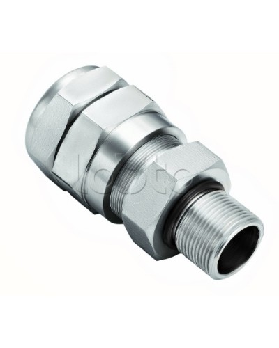 Кабельный ввод для бронированного кабеля с уплотнением внутренней оболочки кабеля резьбой G1/2, внешним диаметром кабеля D= 8-12мм и проходным диаметром кабеля d= 4-8 мм Спектрон КВБ-12/8-М-G1/2 в Иваново Аксессуары для кабель-канала Pintop.ru