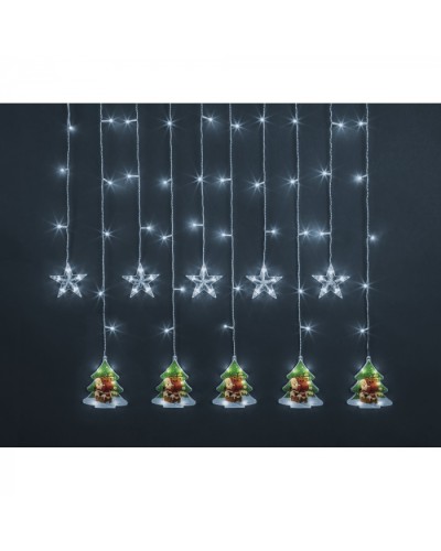 Гирлянда Navigator 95 027 NGF-D037-04 (бахрома звезды и елки WW 3*0.6м IP20) в Иваново Источники света(Лампы) Pintop.ru