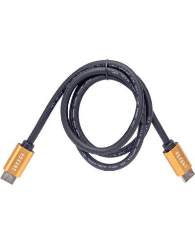 Кабель HDMI - HDMI 2.0, 1м, Gold REXANT 17-6102 в Иваново Системы видеонаблюдения Pintop.ru