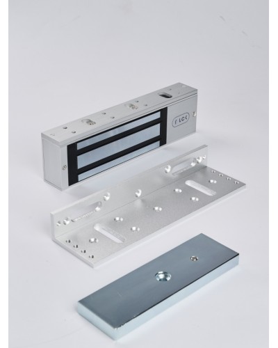 R-Lock RL-EML500-L0S - Электромагнитный замкок, 500кг, DC12/24B, цвет серебристый сатинированный алюминий RAL 7047 в Иваново Электромагнитные замки Pintop.ru