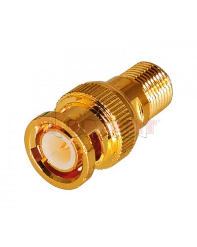 Переход гнездо F - штекер BNC GOLD (50шт/уп) PROCONNECT 05-3201-1 в Иваново Коннекторы Pintop.ru