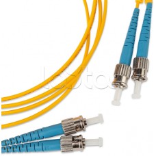 Патч-корд оптический SM 9/125 (OS2) ST-ST duplex (2м) Hyperline FC-D2-9-ST/UR-ST/UR-H-2M-LSZH-YL