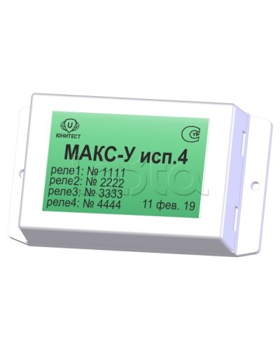 Модуль адресный управляющий Юнитест МАКС-У исп.4 в Иваново Адресная система пожарной сигнализации Юнитест Pintop.ru