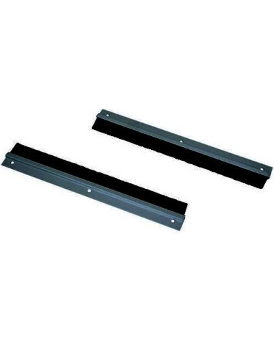 Ввод щеточный 19, 1U для настенных, напольных шкафов (черный) TLK-BRSH-1U-BK в Иваново Аксессуары для стоек и шкафов Pintop.ru