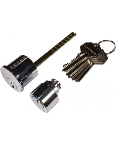 Цилиндр в комплекте с 5 ключами Tantos Цилиндр для TS-EL2369SS в Иваново Электромеханические замки Pintop.ru