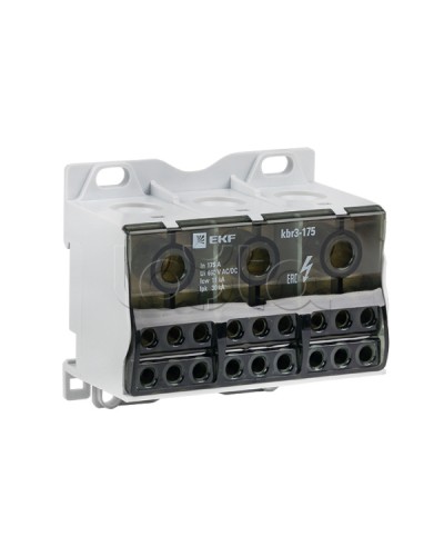 Блок распределительный КБР тройной 175A EKF PROxima (kbr3-175) в Иваново Боксы для автоматов Pintop.ru
