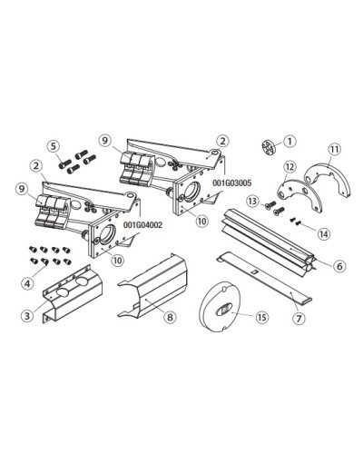 Крышка рычага FLEX Came 119RID186 в Иваново Запчасти для шлагбаумов и автоматики Pintop.ru