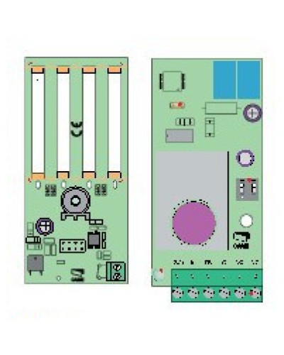 Плата RX DIW01 DBC01 Came 119RIR252 в Иваново Запчасти для шлагбаумов и автоматики Pintop.ru
