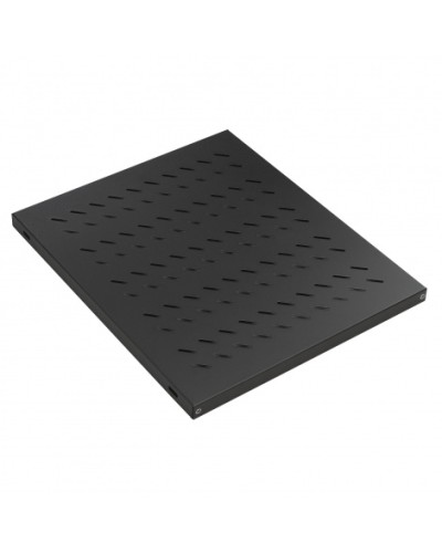 Полка стационар. 19, для шкафов глуб. 600, 370мм, нагрузка 50 кг, чер. Datarex DR-421111 в Иваново Полки для шкафов и стоек Pintop.ru