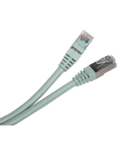 Патч-корд экранированный реверсивный Hyperline PC-LPM-STP-RJ45-REV-RJ45-C5e-15M-LSZH-GY в Иваново Патчкорды (медные) Pintop.ru