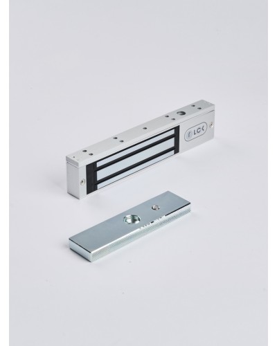 R-Lock RL-EM180-L0S - Электромагнитный замкок, 180кг, DC12/24B, цвет серебристый сатинированный алюминий RAL 7047 в Иваново Электромагнитные замки Pintop.ru