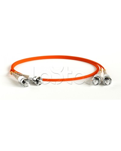 Патч-корд волоконно-оптический Hyperline FC-D2-50-ST/PR-ST/PR-H-3M-LSZH-OR в Иваново Патч-корды оптические Pintop.ru