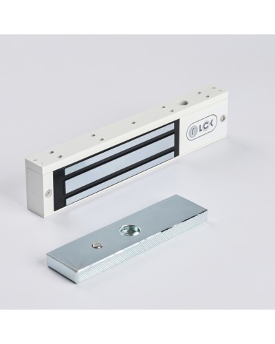 R-Lock RL-EM180-00W - Электромагнитный замкок, 180кг, DC12/24B, цвет белый, RAL9016(белый) в Иваново Электромагнитные замки Pintop.ru