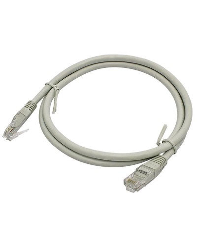 Шнур коммутационный U/UTP категория 5e PVC 5,0 м, серый DR-180015 - Datarex в Иваново Патчкорды (медные) Pintop.ru