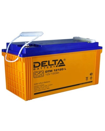 Аккумулятор свинцово-кислотный Delta DTM 12120 L в Иваново Электротехническое оборудование Pintop.ru