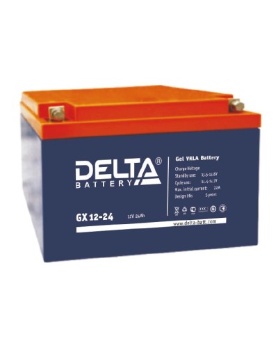 Аккумулятор свинцово-кислотный Delta GX 12-24 в Иваново Электротехническое оборудование Pintop.ru