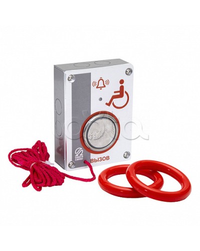 Кнопка ВЫЗОВ Омега Саунд AL-RB (исп.М4) в Иваново Системы оповещения и управления эвакуацией Pintop.ru