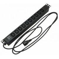 Блок розеток Hyperline SHE19-10IEC-2.5IEC